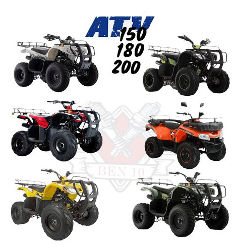 5 Ejes Traseros Flecha Italika Atv150 Atv180 Atv200 Mayoreo