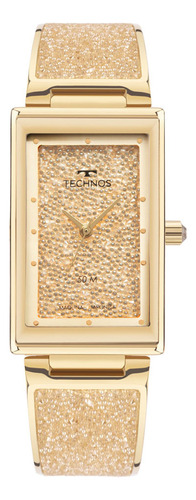 Relógio Technos Feminino Crystal Dourado - 2039ec/1x