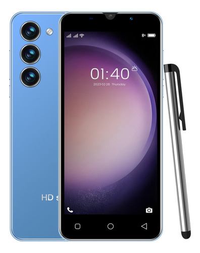 Teléfonos Inteligentes Android Baratos S23+ 5.0 Pulgads Ram1gb Y Rom8gb Azul
