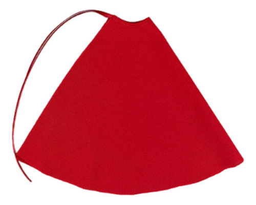 1/12 Figura De Acción Cape, Mini Túnica Larga, Rojo
