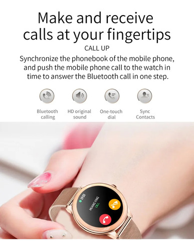 Reloj Inteligente Bluetooth Con Frecuencia Cardíaca Lokmat V
