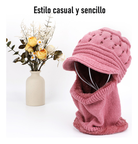 Gorro De Punto Cálido Para Hombres Y Mujeres