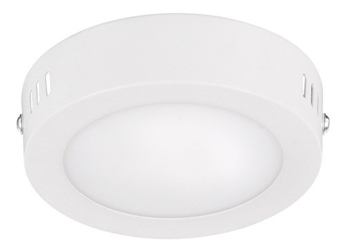Luminario Led Redondo Sobreponer 6w 320lm Iluminación Surtek