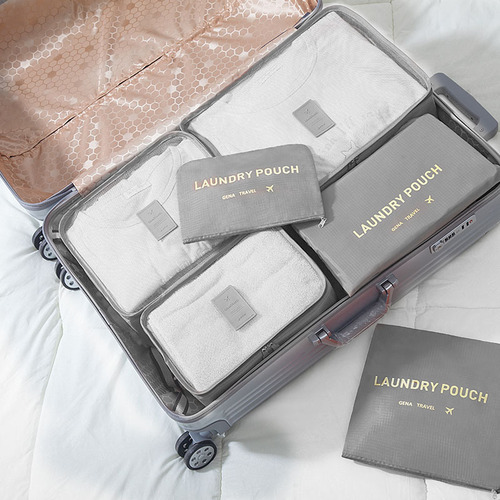 Juego De Bolsas De Almacenamiento De Viaje Plegables, Multif