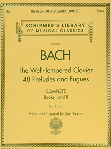 Book : The Well-tempered Clavier, Complete Schirmer Library.