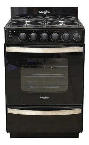 Cocina Whirlpool Wfn57di Multigas 56cm Negra