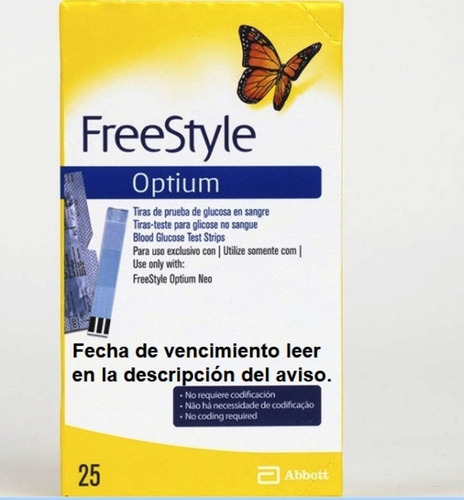 Freestyle Optium 25 Unidades