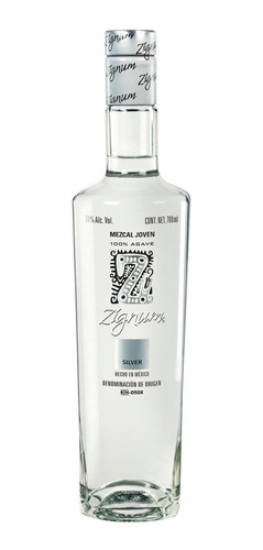 Botella De Mezcal Zignum Silver 700 Ml