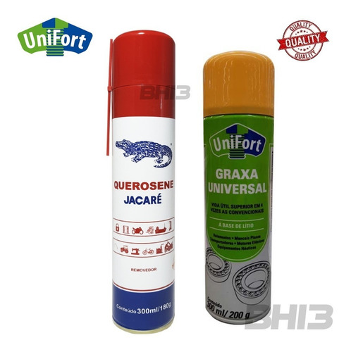 Unifort Graxa Universal Lítio Jacaré Querosene Spray