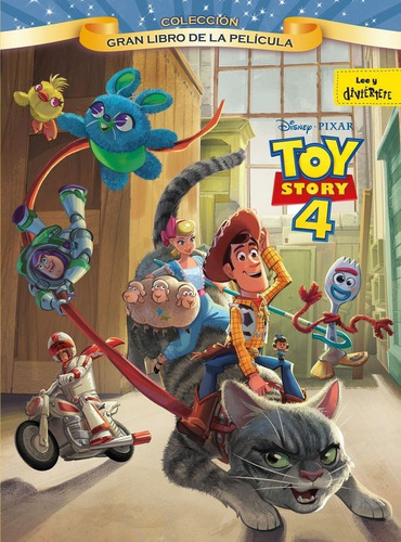 Toy Story 4. Gran libro de la pelÃÂcula, de Disney. Editorial Libros Disney, tapa dura en español