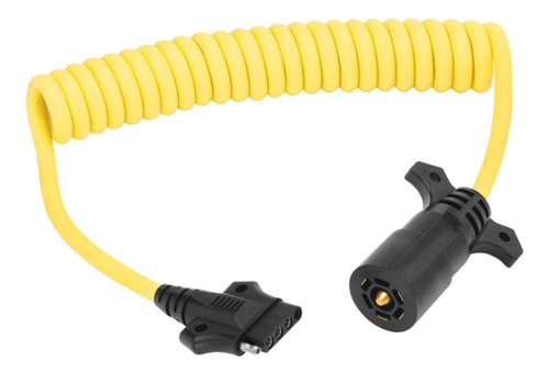 Adaptador Cableado Montaje Pin Plano 7 Via 5 8 Pie Espiral