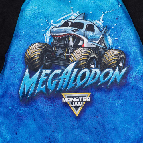 Sudadera Con Capucha Monster Jam Trucks Megalodon Para Niños