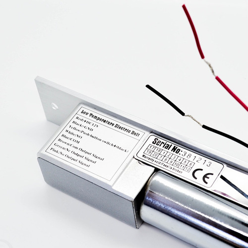 Imagen 4 de 9 de Cerradura Electrica Perno Piston Motorizada 12vdc B126
