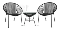 Comprar Sillas Acapulco Capri  2 Sillas + 1  Mesa En Hierro