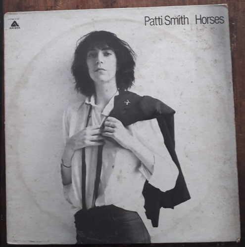 Lp Vinil (vg+) Patti Smith Horses Ed. Fr 1975 Arista Raro