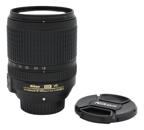 Lente Nikon Af-s 18-140mm Vr F/3.5-5.6g Ed