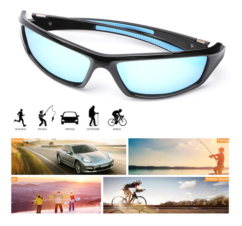 Hombre Y Mujer Gafas De Sol Ligeras Deportivas Polarizadas 1