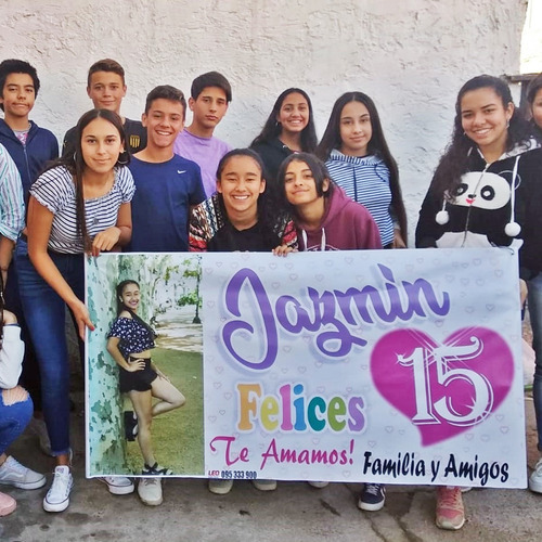 Imagen 4 de 10 de Carteles Pasacalle Egresados 15 Años Pasacalles En El Día!!