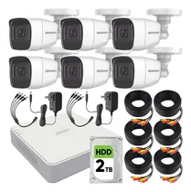 Comprar Epcom Kit De Seguridad De Video Vigilancia Cámaras Metálicas Con Micrófono Integrado Modelo B8-mic-plus6+2tb 2mp Con Disco Duro 2tb Cctv Cámaras Bala Con Audio Por Coaxitron Turbohd 1080p Lite