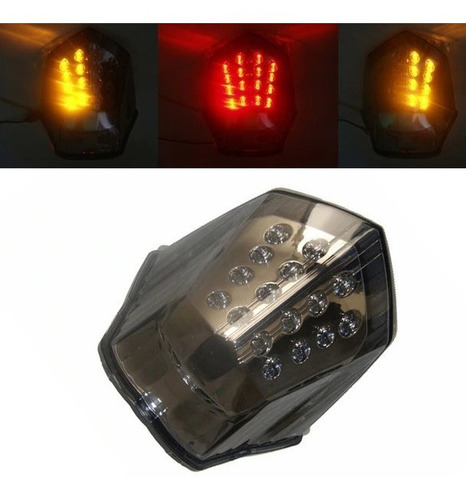 Lanterna Led Smd Blindada Integrada Com Piscas Yamaha Xj6