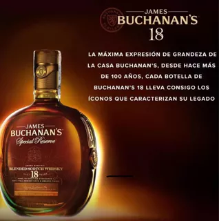 Whisky Buchanans Special Reserve 18 Años.