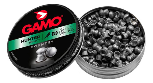 Paquete De 3 Diabolos Pellets Gamo Hunter Impact Cal. 6.35