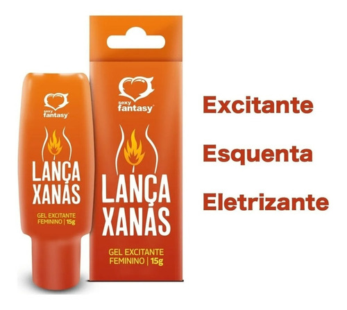 Lubrificante Excitante Feminino Lançaxanas Sexyfantasy 15g Sabor Não Se Aplica