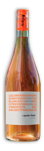 Punto Final Naranjo Vino Chardonnay 750ml Renacer