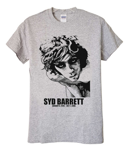 Polera Syd Barrett January 1946 July 2006 Rock Abominatron