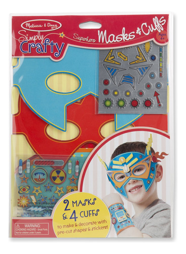 Kit De Máscaras Y Puños De Superhéroe Simply Crafty ...