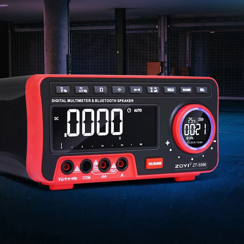 Multímetro Digital Profissional Zoyi Zt-5566 Bluetooth