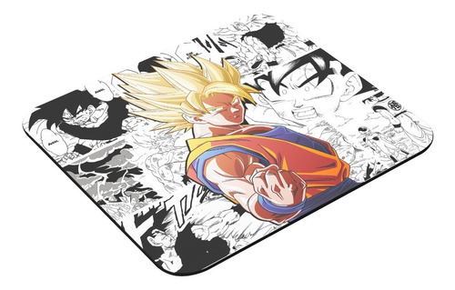 Mouse Pad 23x19cm Dragon Ball Goku Ssj Anime