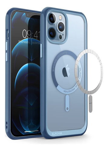 Funda Para iPhone 13 Pro Max - Azul Magnético