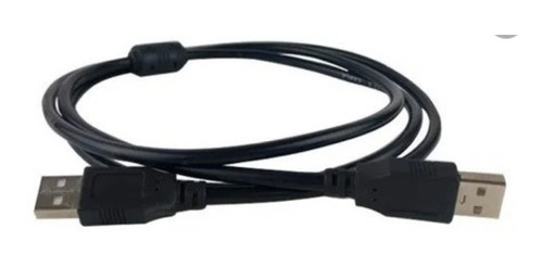 Cable Usb 2.0 Macho-macho Tipo A 2m Negro