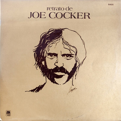 Joe Cocker Retrato Vinilo Argentino 1977 C/nuevo Tapa Dura 