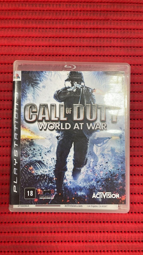 Call Of Duty: World At War Ps3 Mídia Física