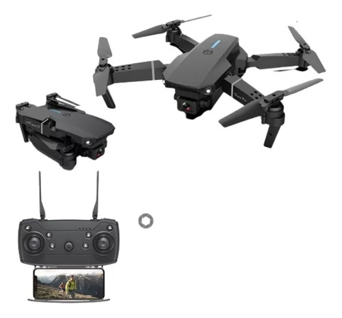 Drones De Juguete Para Fotografía Plegable 4k Hd, Aviones Rc