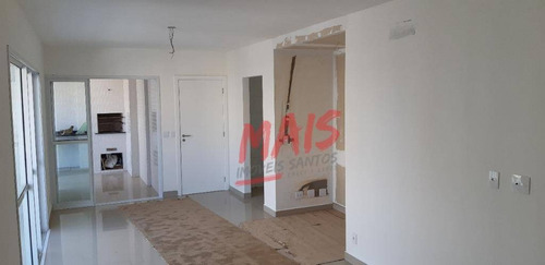 Apartamento Com 3 Dormitórios Para Alugar, 111 M² - Ponta Da Praia - Santos/sp - Ap5855