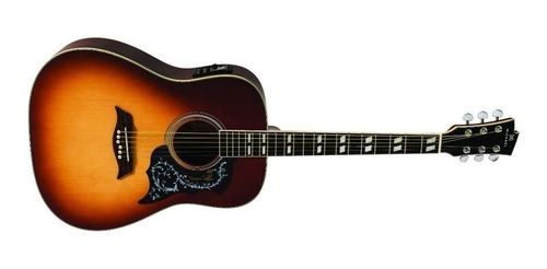 Violão acústico Michael Galaxy VM925DT para destros vintage sunburst