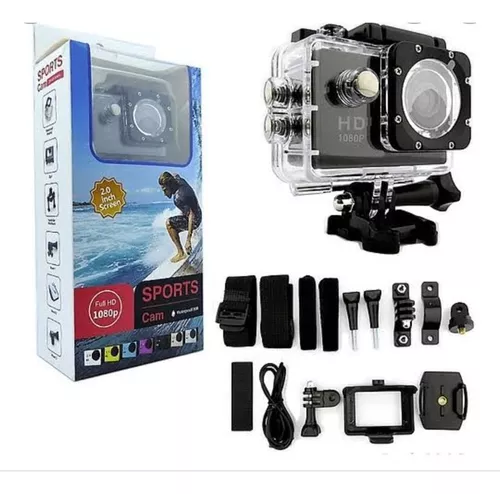 Deportiva Tipo Go Pro Hd Sumergible