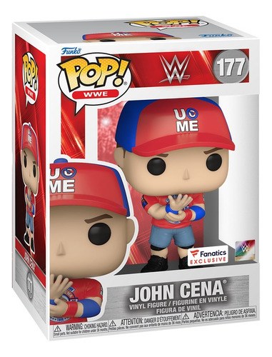 Funko Pop! John Cena (you Can't See Me) Fanatic Exclusive (Usado)