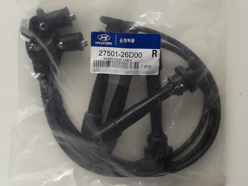 Cables De Bujias Hyundai Getz, Elantra 1.6 Cod 27501-26d00
