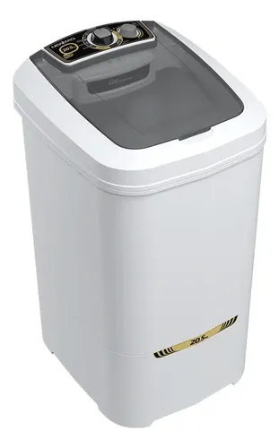 Tanquinho/máquina De Lavar Roupas Semi-auto 20,5kg Newmaq Cor Branco