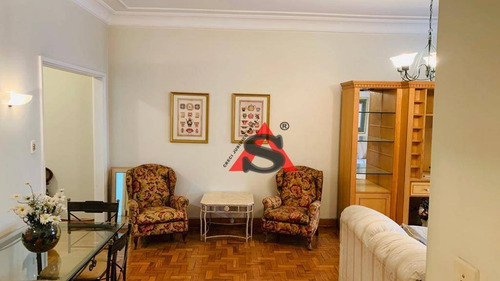 Apartamento Com 3 Dormitórios À Venda, 140 M² Por R$ 1.300.000,00 - Santa Cecília - São Paulo/sp - Ap43212