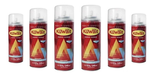 Pintura En Aerosol Kuwait Cubritivo 240cc Esmalte Colores