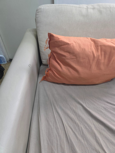 Sillón Esquinero Beige Liso (Usado)