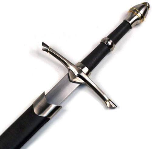 Espada Caballero Medieval Con Funda Rigida