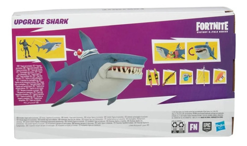 Tiburón Con Accesorios Fortnite Victory Royale Upgrade Shark