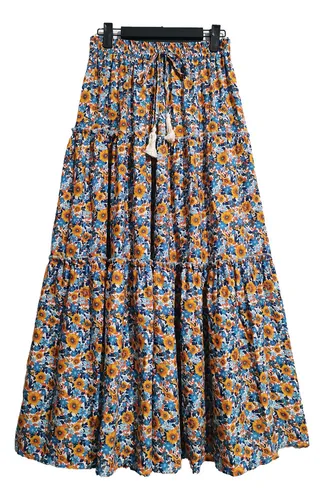 Falda larga casual hotsell