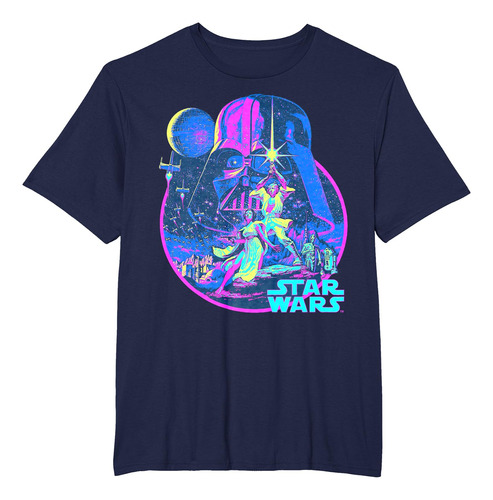 Playera Dark Vader Psicodélico, Camiseta Galaxia Oscura